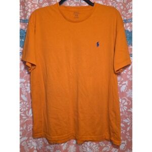 Polo Ralph Lauren Men's Orange Short Sleeve T Shirt Size M